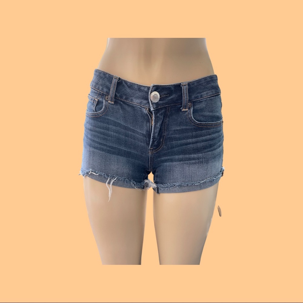 American Eagle Super Stretch Jean Shorts Size 4